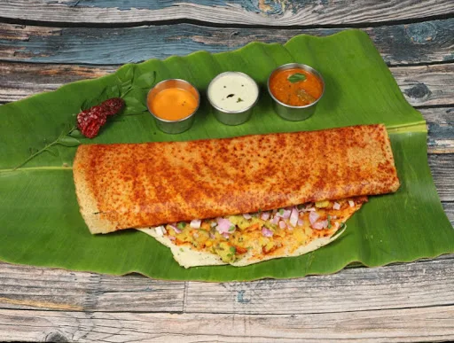 Schezwan Masala Onion Dosa