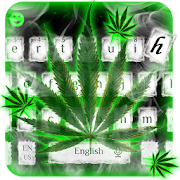 Weed Rasta Smoke Keyboard 10001001 Icon