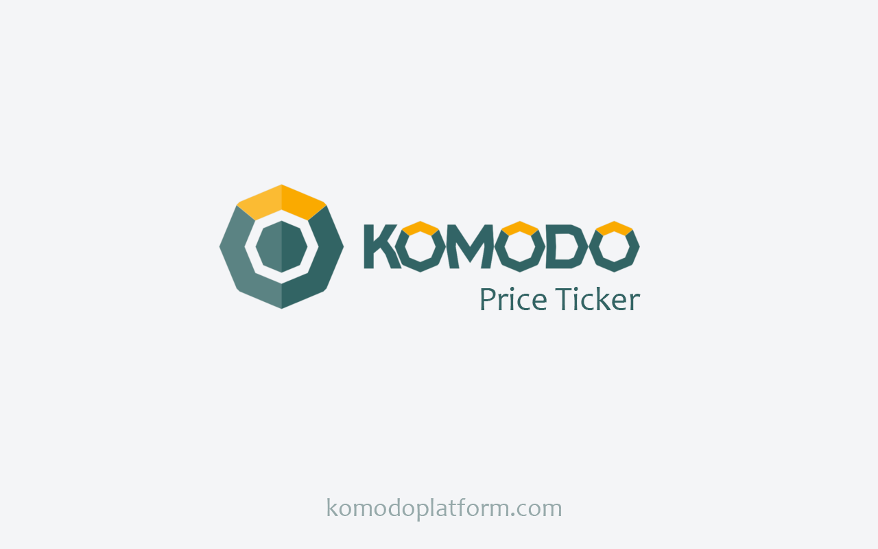 Komodo (KMD/BTC) Price Ticker Preview image 0