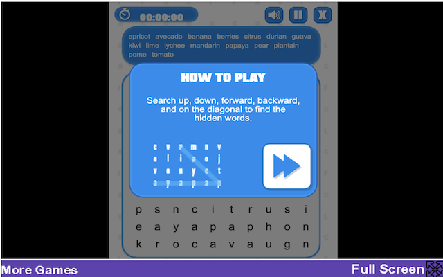 Word Search Game on Chrome Preview image 4