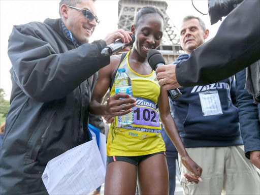 Kenya’s Sarah Chepchirchir during a past race /COURTESY