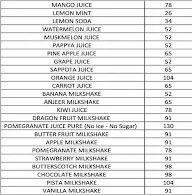 Ganga Sweets menu 1