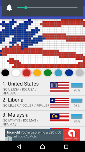 Flag search by sketch