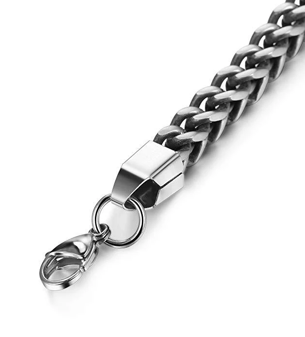 Europese en Amerikaanse Mode Keel Chain — Een stijlvolle ketting voor dames en heren, perfect voor dagelijks gebruik en speciale gelegenheden.