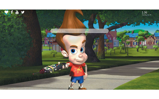 Jimmy Neutron HD Wallpaper New Tab Theme