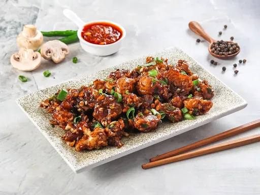 Mushroom Manchurian Dry