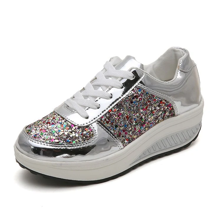 Title 7, Glitzer Sneaker – Neue Pailletten Turnschuhe fü...