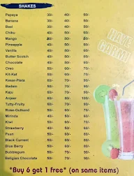 Mann Food & Drinks menu 2