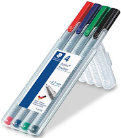 Fineliner STAEDTLER Triplus ass (4) (Org.nr.335 SB4)