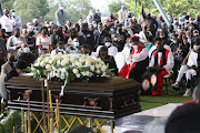 Actor Patrick Shai's funeral service was held at the Soweto Theatre on Saturday.