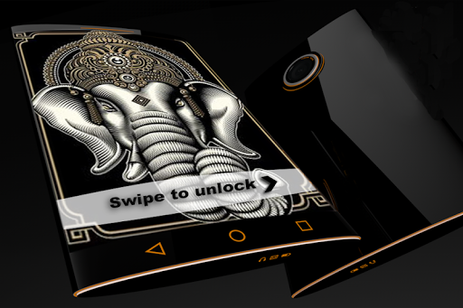 Ganesha Swipe Lock