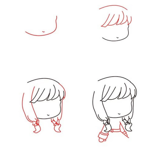 How to draw gacha life