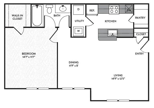 A1 Floorplan Diagram