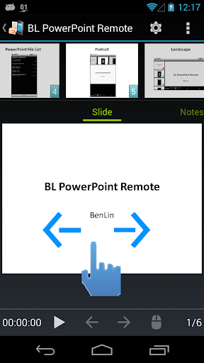 Screenshot BL PowerPoint Remote
