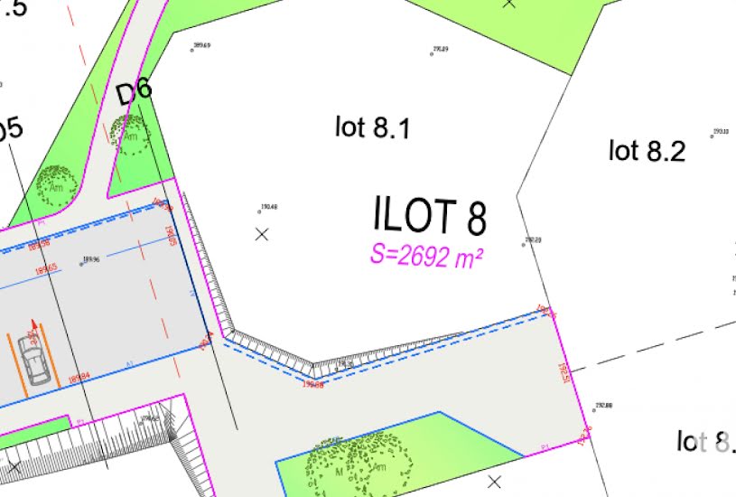  Vente Terrain à bâtir - 653m² à Auxerre (89000) 