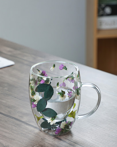 Title 8, Double-layer glass, creative home high borosili...