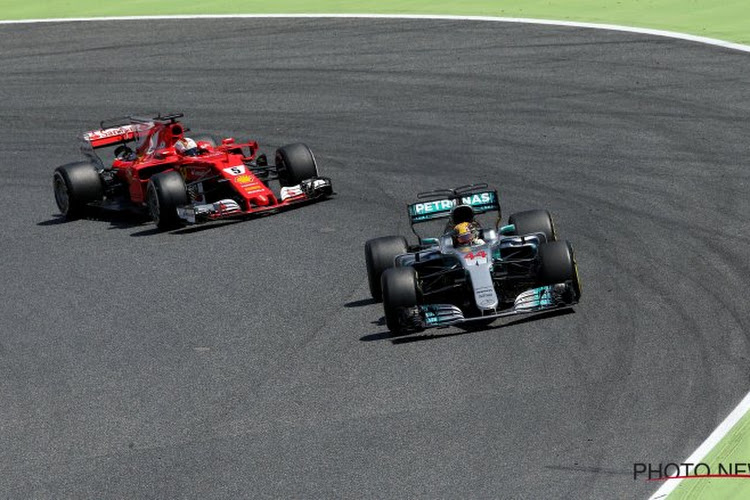 Hamilton wint titanenduel van Vettel, alweer pech voor Vandoorne