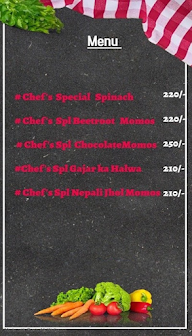 Kim Momos menu 1