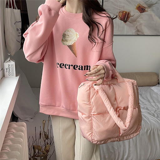 Title 5, Handheld Niche Linggetote Bag Soft Down, carry ...