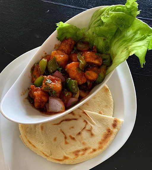 Chilli Paneer With Paratha