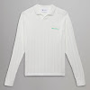 pharrell williams knit long sleeve jersey (gender neutral) cloud white