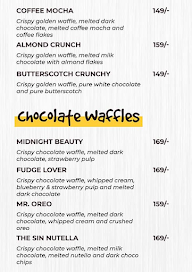Belgian Waffle Factory menu 3