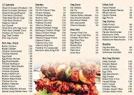 Arabian Tandoor menu 1