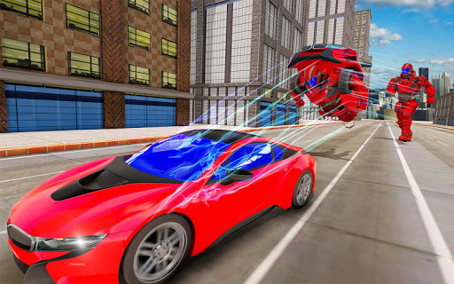 Flying Car Robot Transformation Game