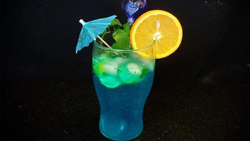 Blue Lagoon Mocktail