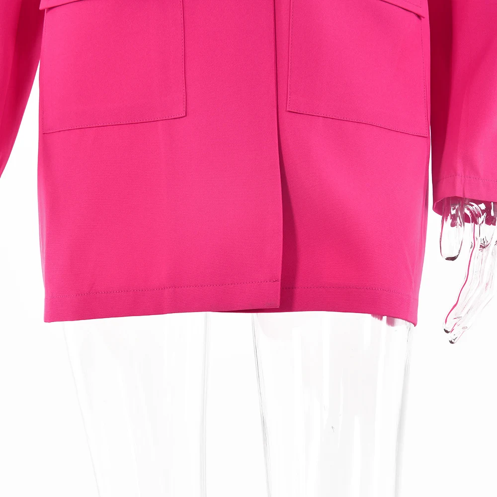 Title 5, Robe femme oversize à col revers et manches lon...