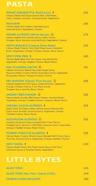 Crazy Cheesy menu 2