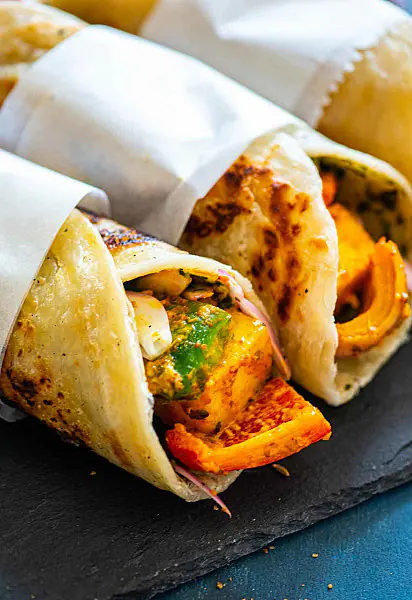 Kathi Roll - Paneer Tikka