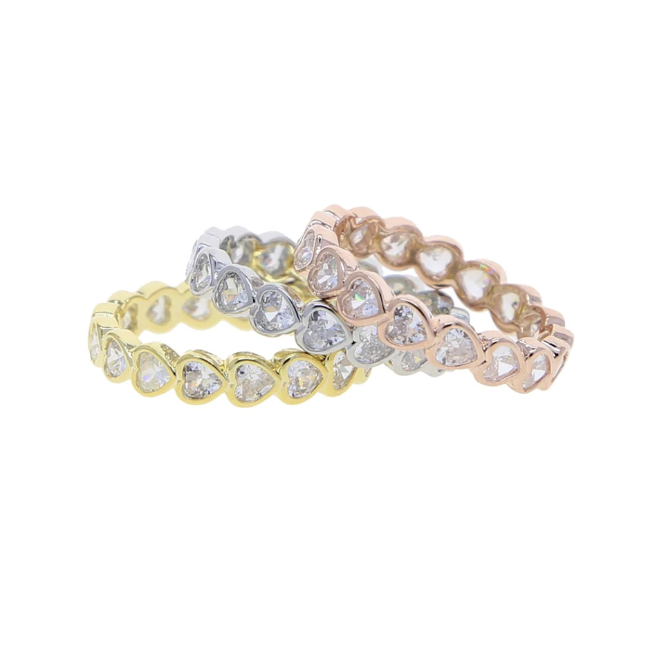Damen Herzförmiger Zirkon Alloy Ring Funkelnder Schmuck für Romantik und Liebe Alltagstauglich und perfekt als Geschenk Eleganz pur für jede Frau