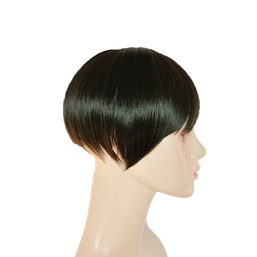 Title 5, Womens Short Wig Invisible Natural Hair Cover,...