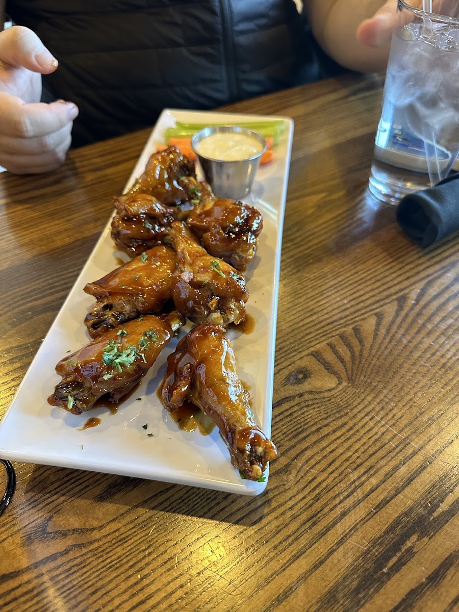 Spicy BBQ wings