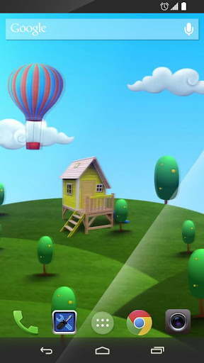 Happy Houses Live Wallpaper