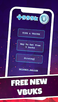 v bucks battle royale ultimate tips poster - v bucks free app