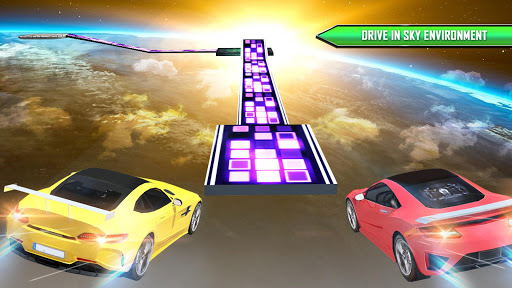 Crazy Car Driving Simulator: Mega Ramp Car Stunts APK MOD screenshots 2