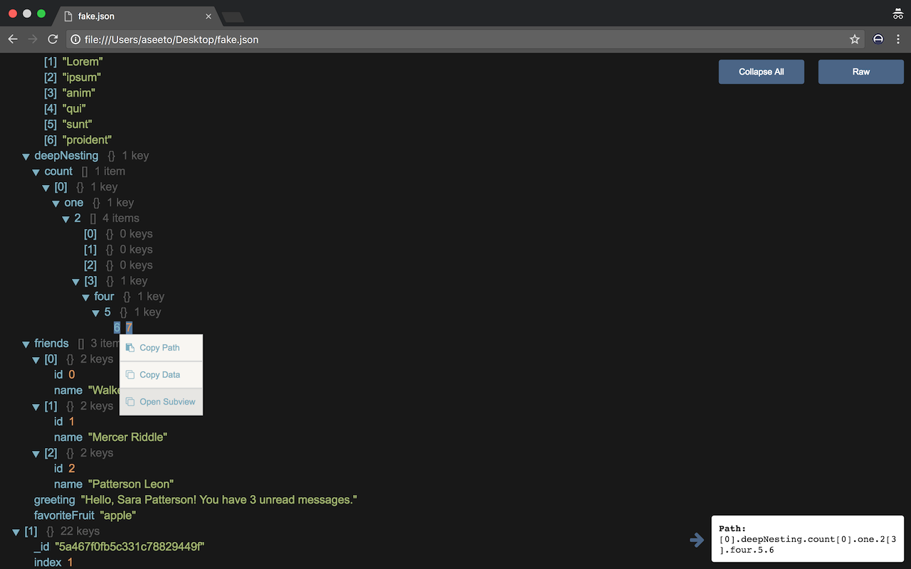 JSON Viewer React Preview image 2