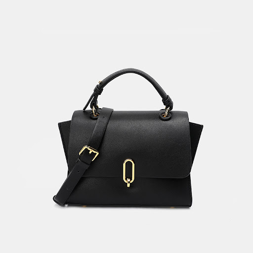 Title 6, New Simple Soft Leather Sense Small Square Bag,...