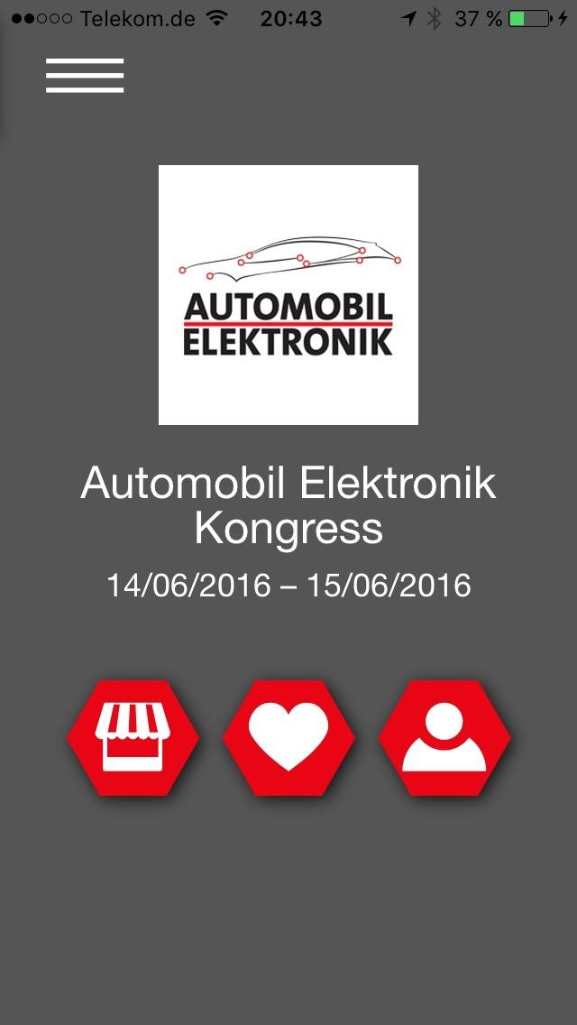 Automobil Elektronik Kongress Screen 1
