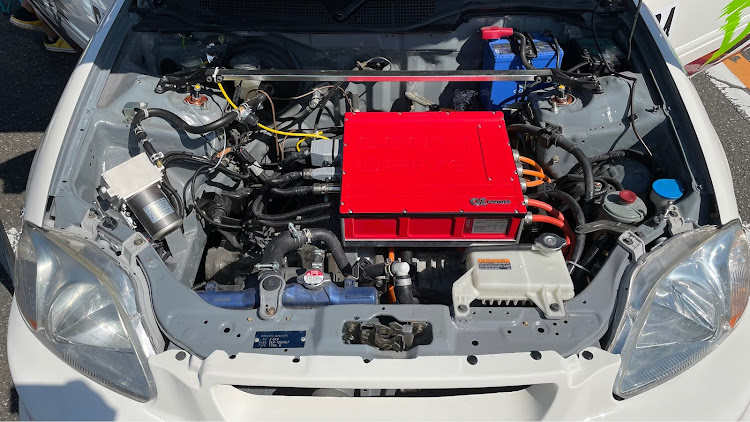 フィットの全日本筑波EV60kmレース大会・筑波サーキット・電気自動車・EV車・レース観戦に関するカスタム事例の投稿画像7枚目