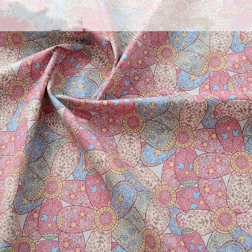Title 4, Cotton Digital Printed Fabric Summer Soft Sunsc...