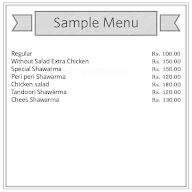 The Shawarma Buddyzz.. menu 1