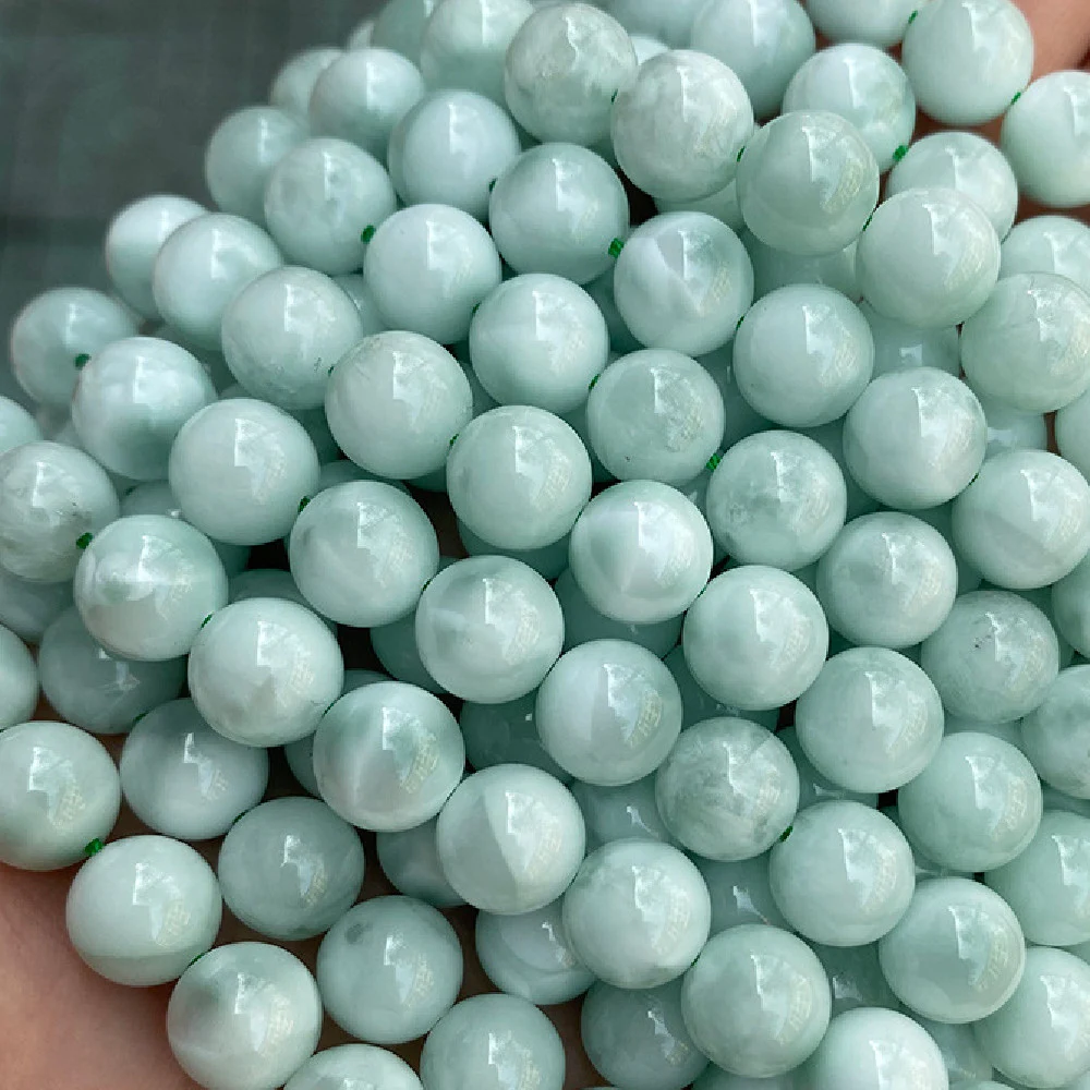 Title 4, Perles en vrac Green Angel Stone pour bijoux DI...