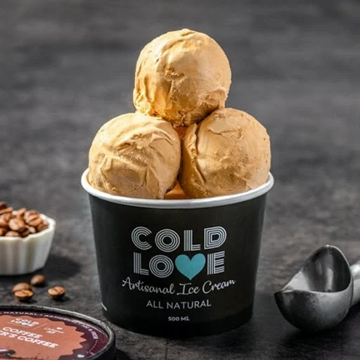 Coffee Lovers Coffee Ice Cream [1 Tub, 500 Ml]