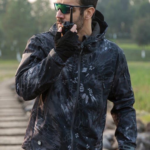 Title 5, Shark Skin Soft Shell Jacket Waterproof Windpro...