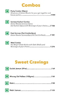 Samosa Singh menu 3