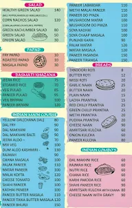 Mom Baker's menu 3