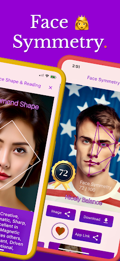 Screenshot Face Shape - Pretty Scale